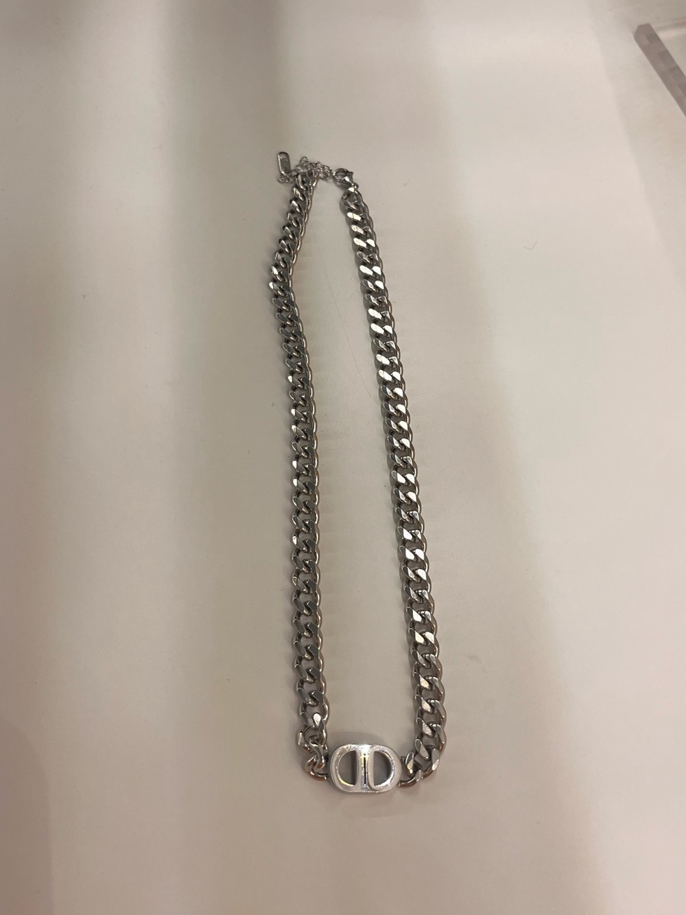 DD Silver Chain Necklace